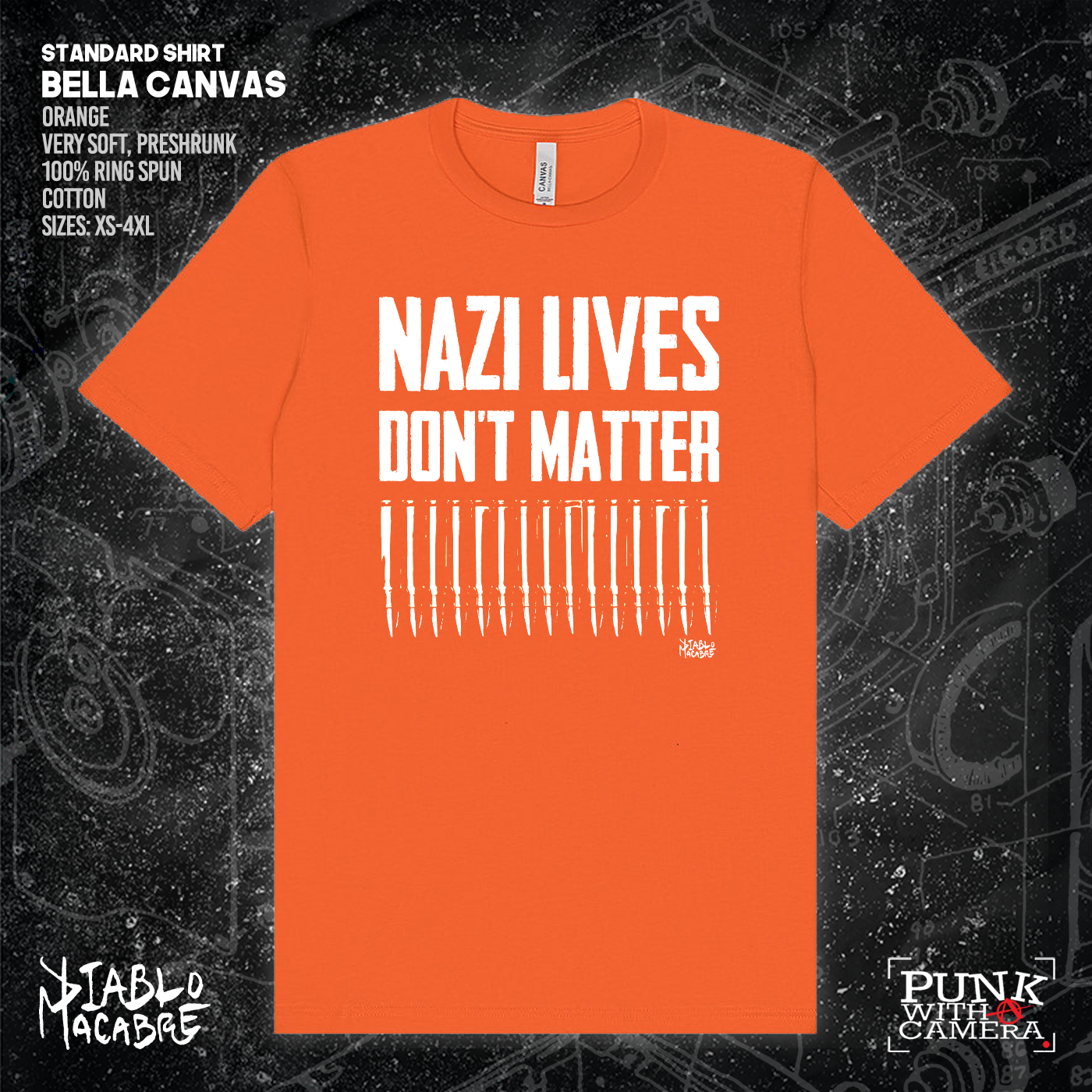 Nazi Lives Don't Matter - Bullets - Diablo Macabre