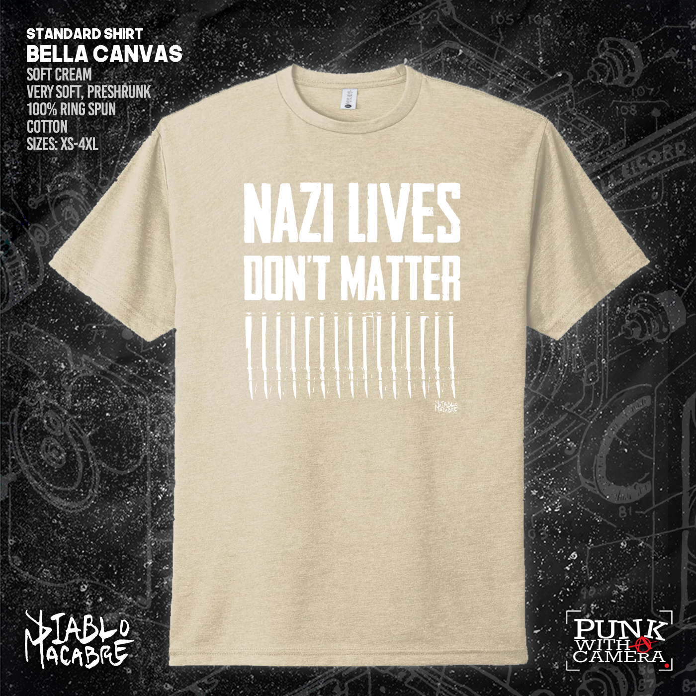 Nazi Lives Don't Matter - Bullets - Diablo Macabre