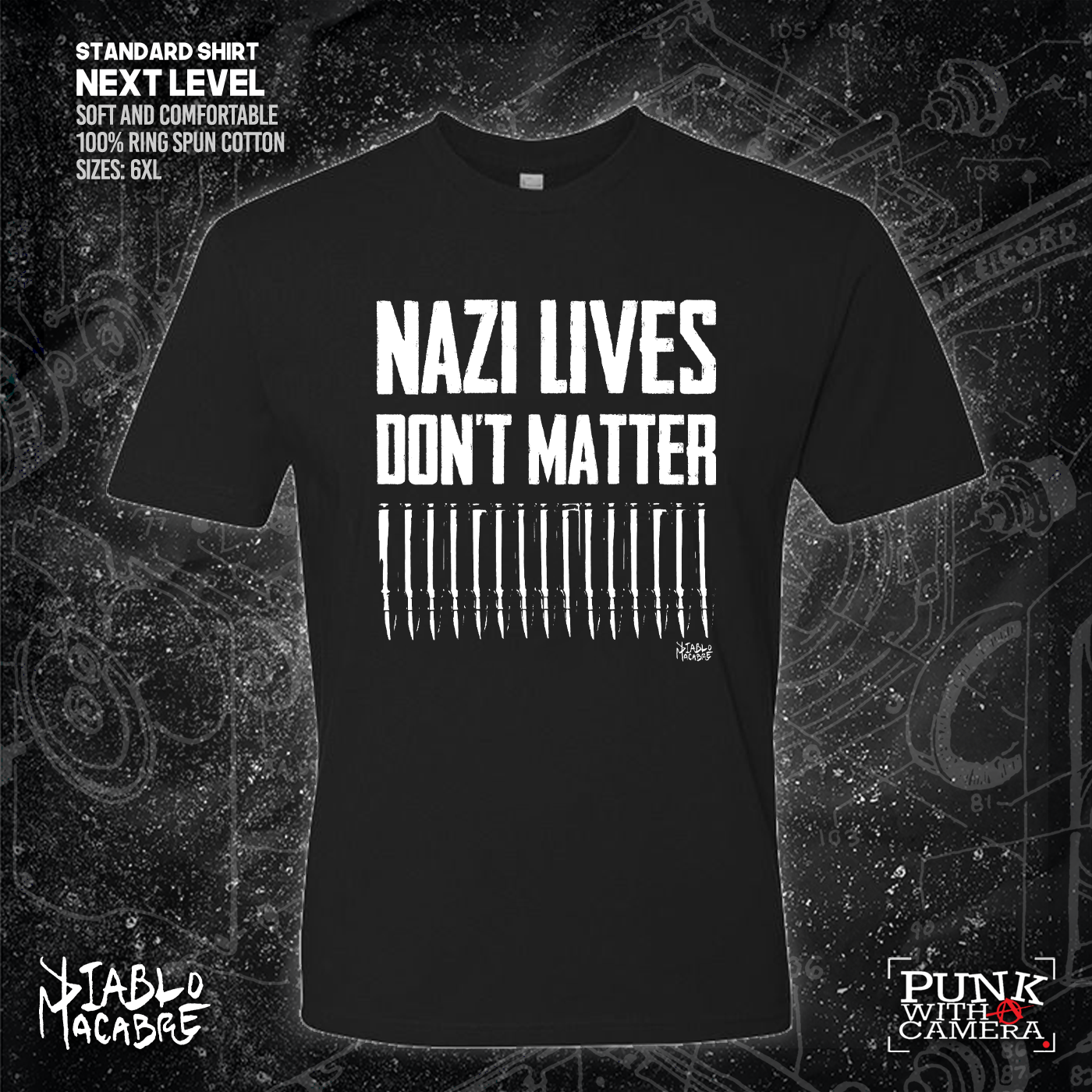 Nazi Lives Don't Matter - Bullets - Diablo Macabre