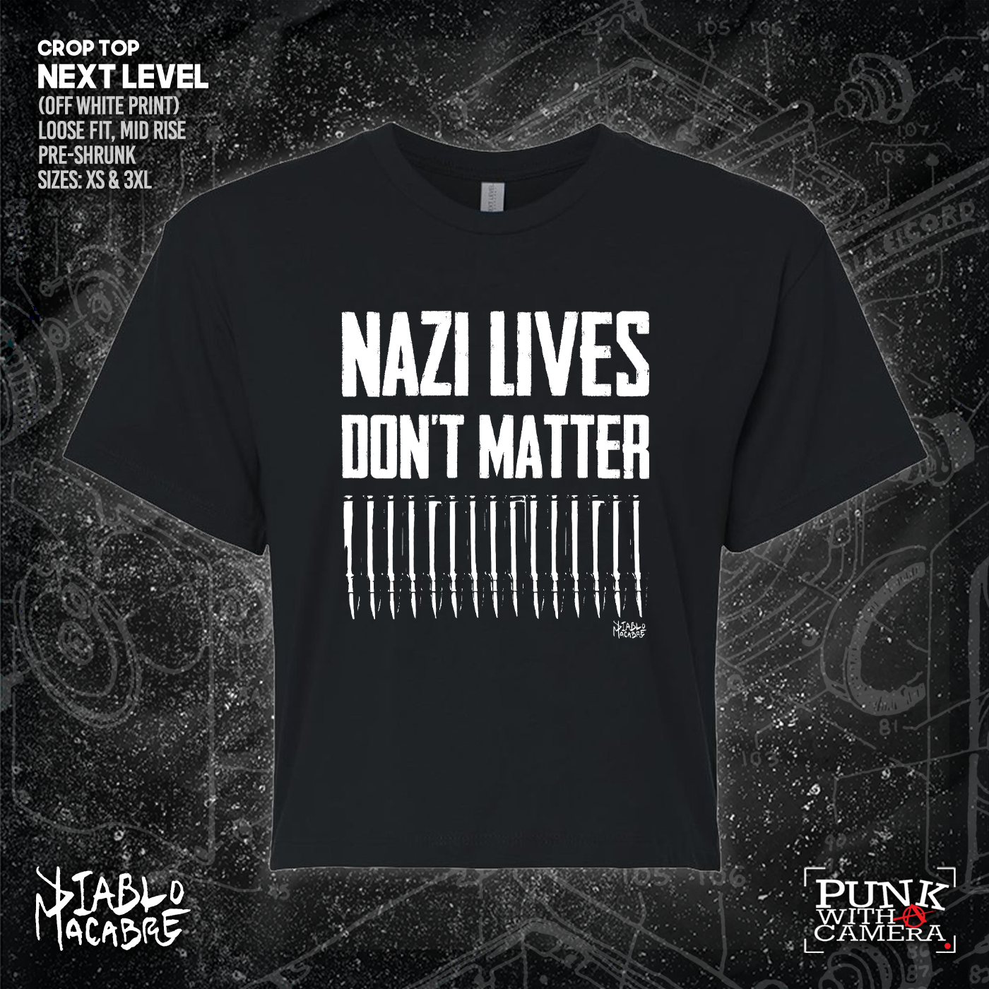 Nazi Lives Don't Matter - Bullets - Diablo Macabre