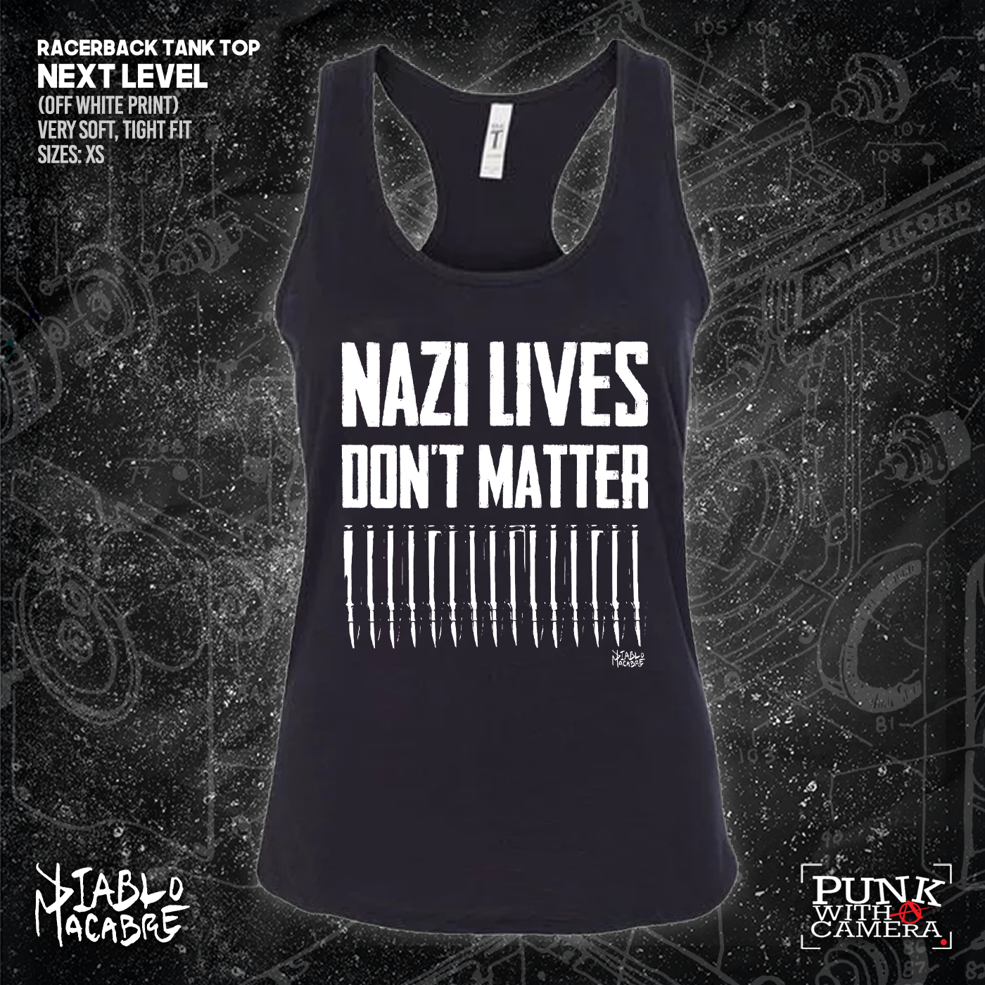 Nazi Lives Don't Matter - Bullets - Diablo Macabre