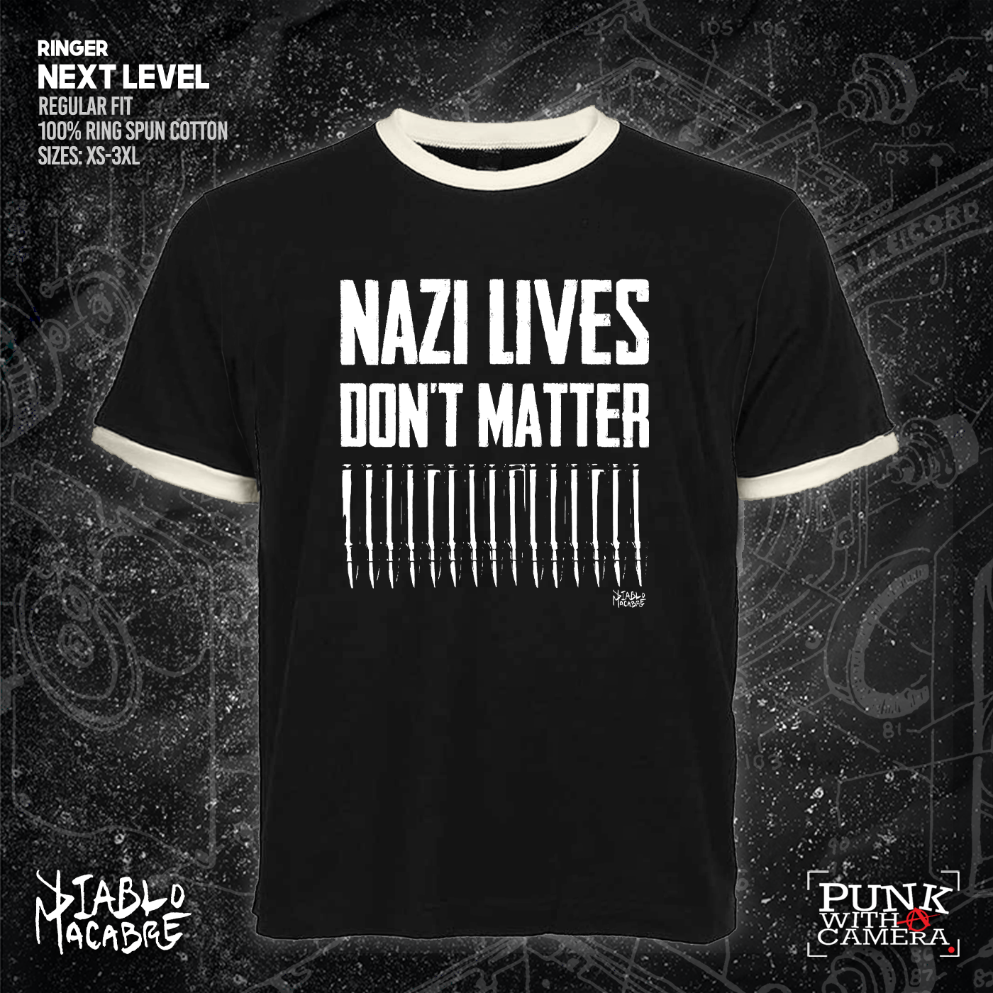 Nazi Lives Don't Matter - Bullets - Diablo Macabre