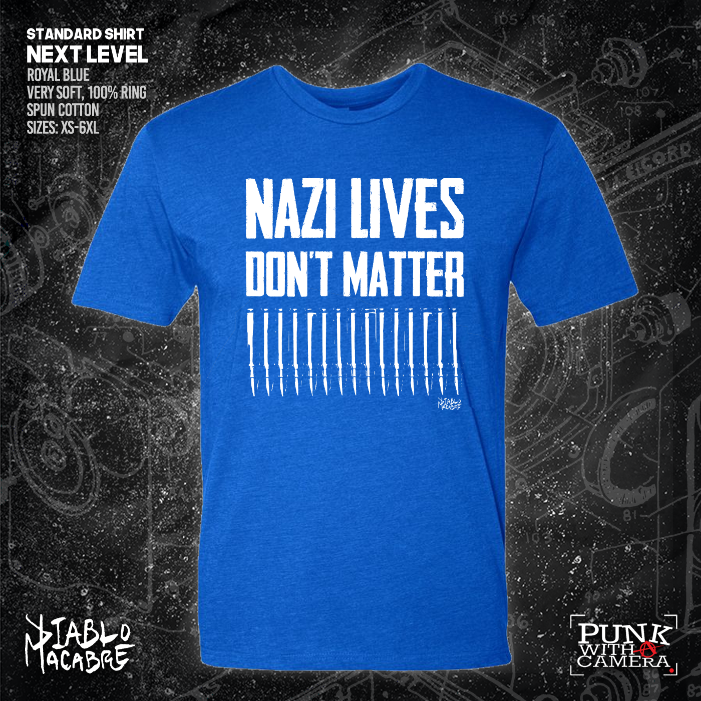 Nazi Lives Don't Matter - Bullets - Diablo Macabre