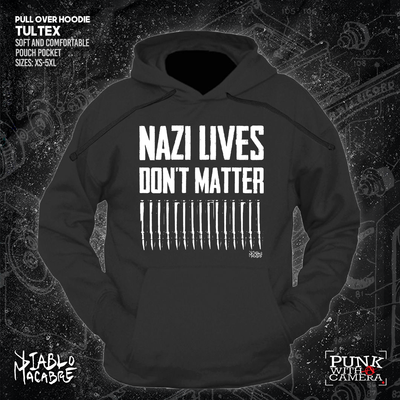 Nazi Lives Don't Matter - Bullets - Diablo Macabre