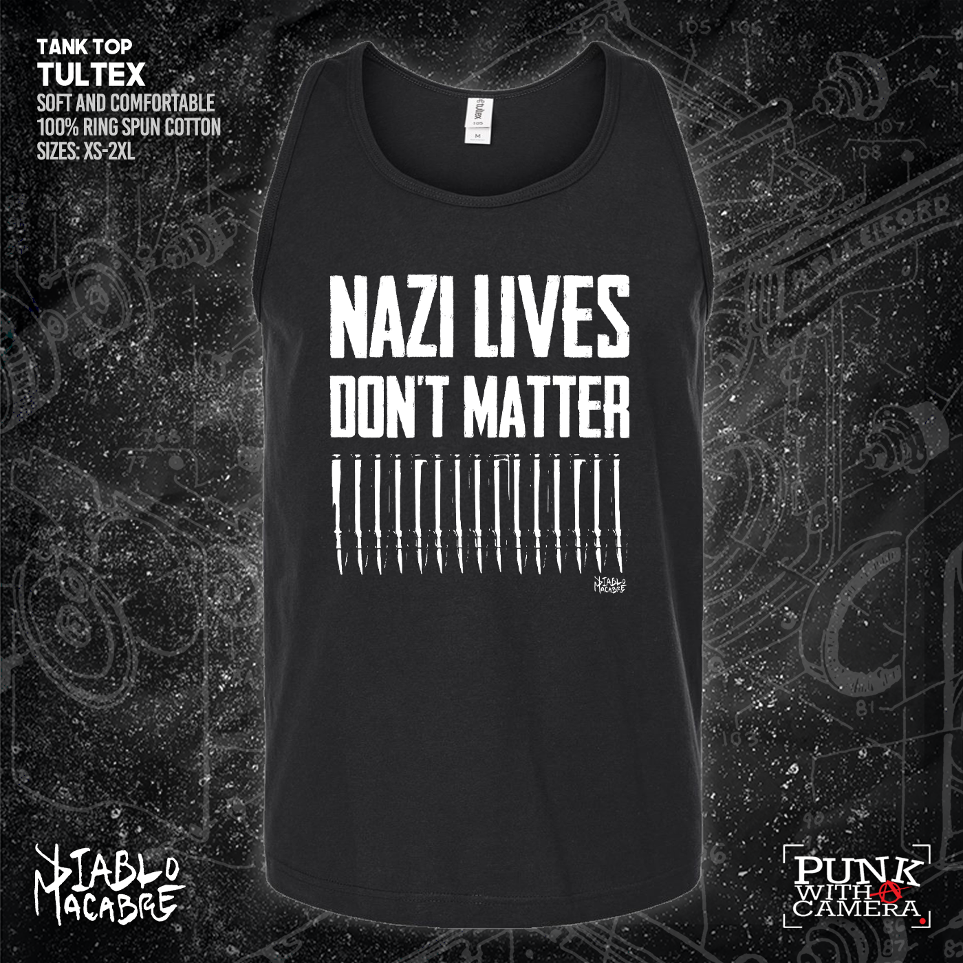 Nazi Lives Don't Matter - Bullets - Diablo Macabre