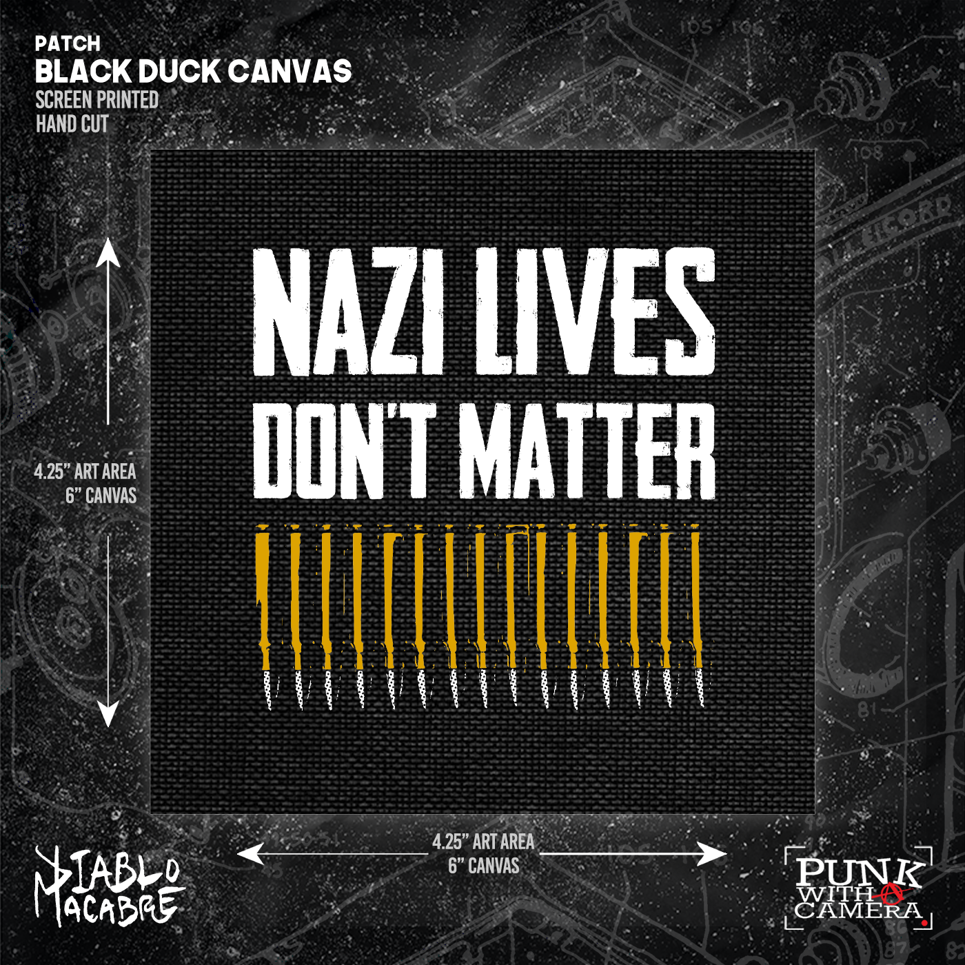 Nazi Lives Don't Matter Bullets - Patch (6x6)