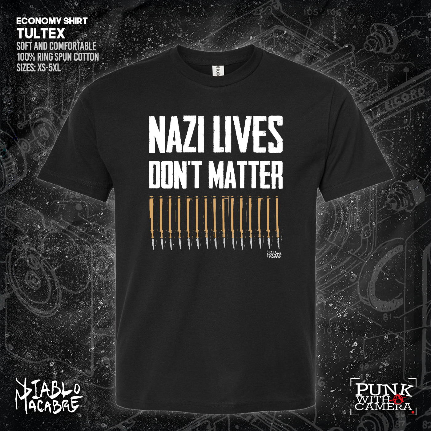 Nazi Lives Don't Matter - Bullets - Diablo Macabre