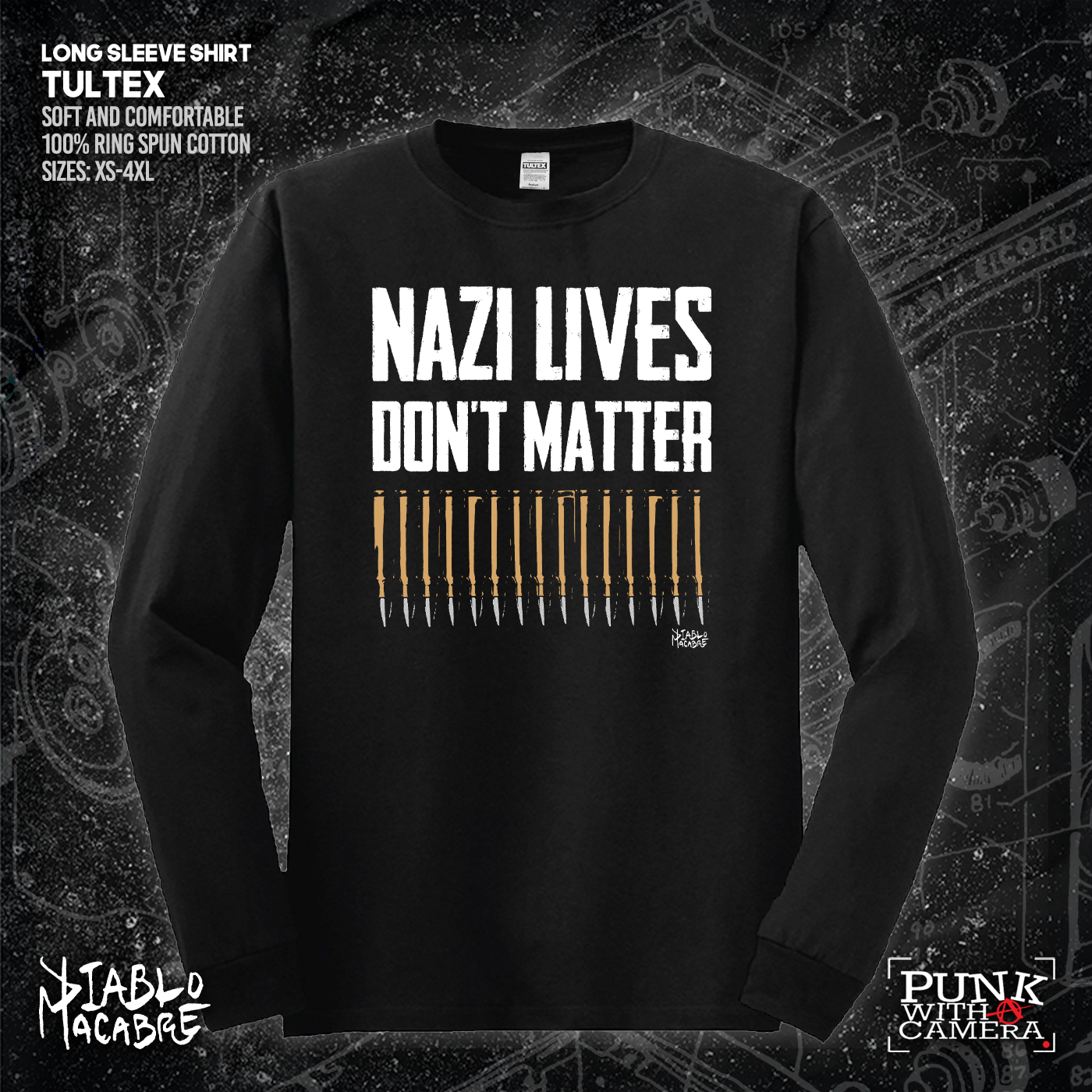 Nazi Lives Don't Matter - Bullets - Diablo Macabre