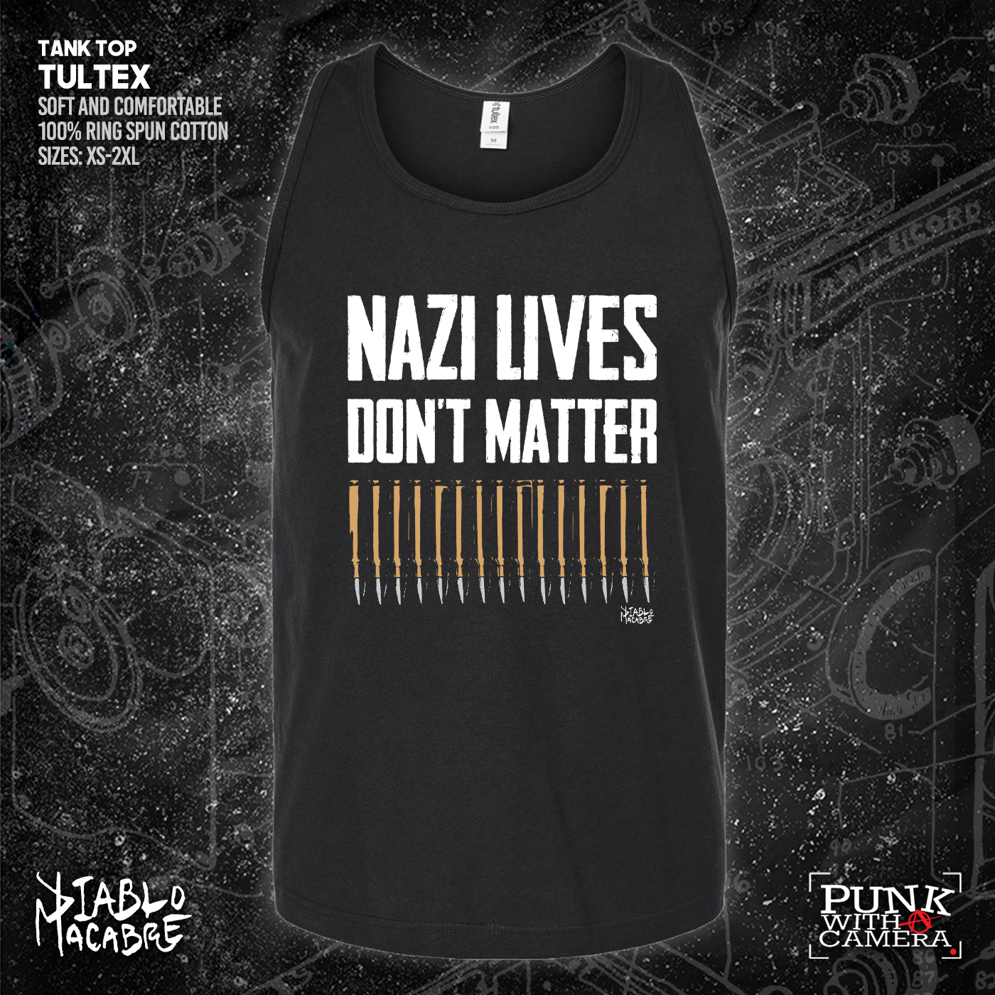 Nazi Lives Don't Matter - Bullets - Diablo Macabre
