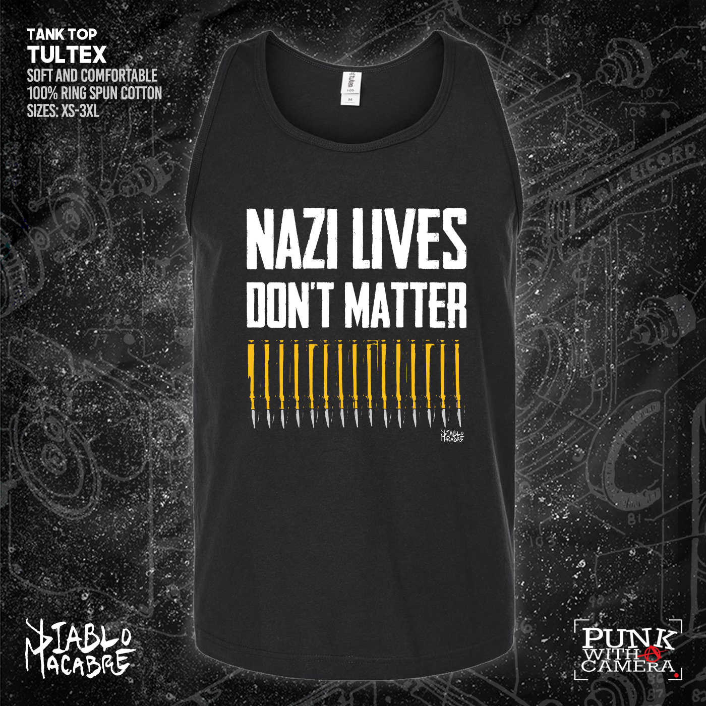 Nazi Lives Don't Matter - Bullets - Diablo Macabre