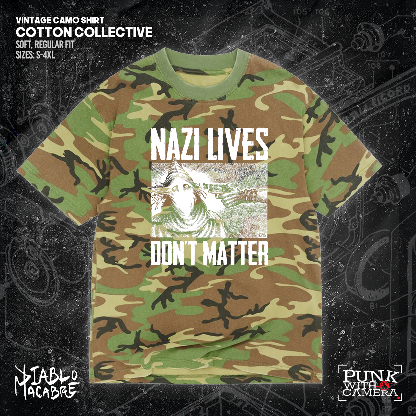Nazi Lives Don't Matter - Gun - Diablo Macabre