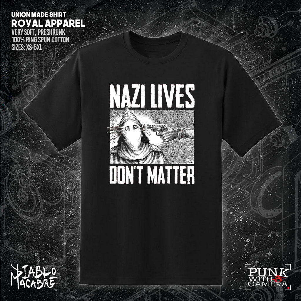 Nazi Lives Don't Matter - Gun - Diablo Macabre