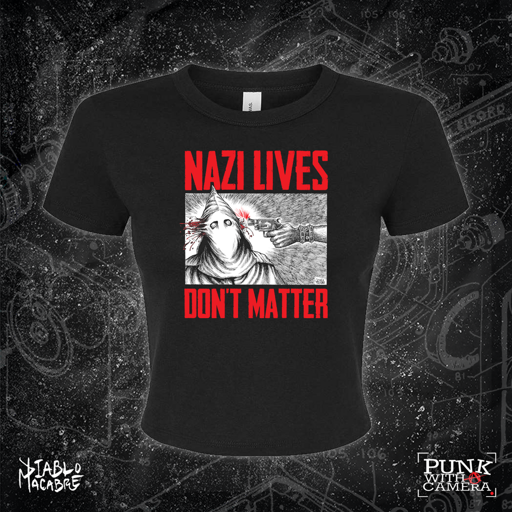 Nazi Lives Don't Matter - Red Two Color Version - Diablo Macabre