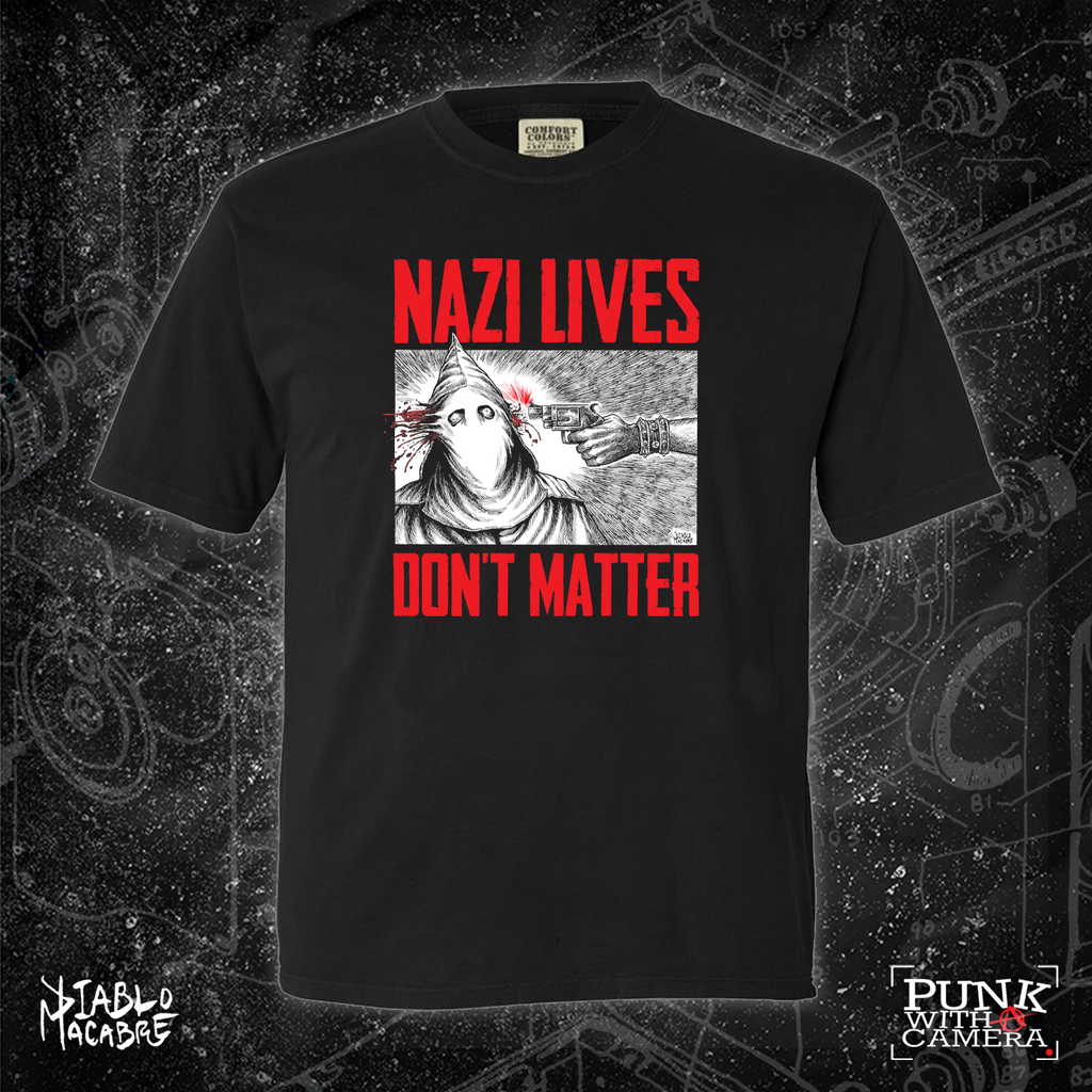 Nazi Lives Don't Matter - Red Two Color Version - Diablo Macabre