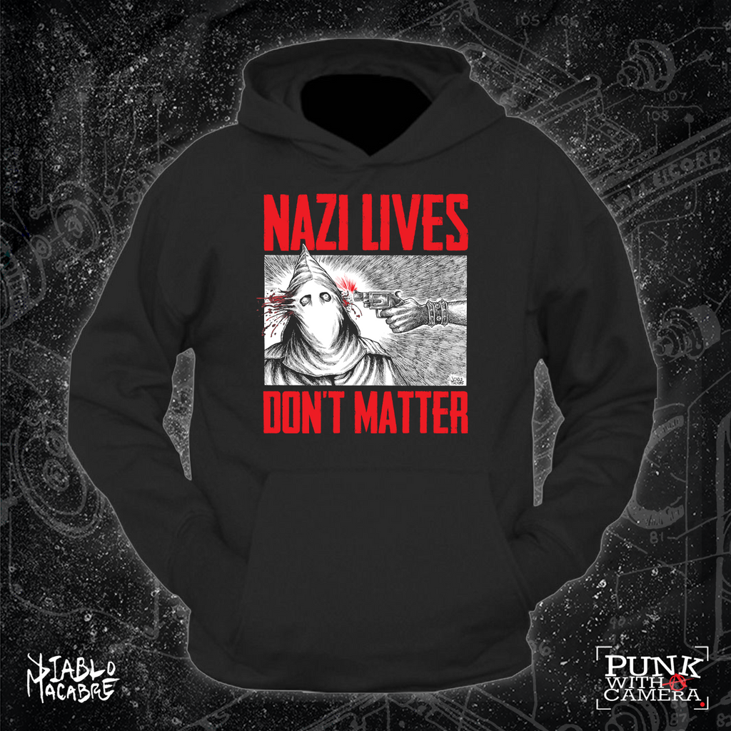 Nazi Lives Don't Matter - Red Two Color Version - Diablo Macabre