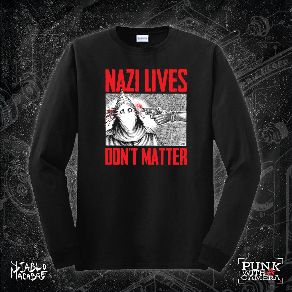 Nazi Lives Don't Matter - Red Two Color Version - Diablo Macabre