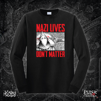 Nazi Lives Don't Matter - Red Two Color Version - Diablo Macabre