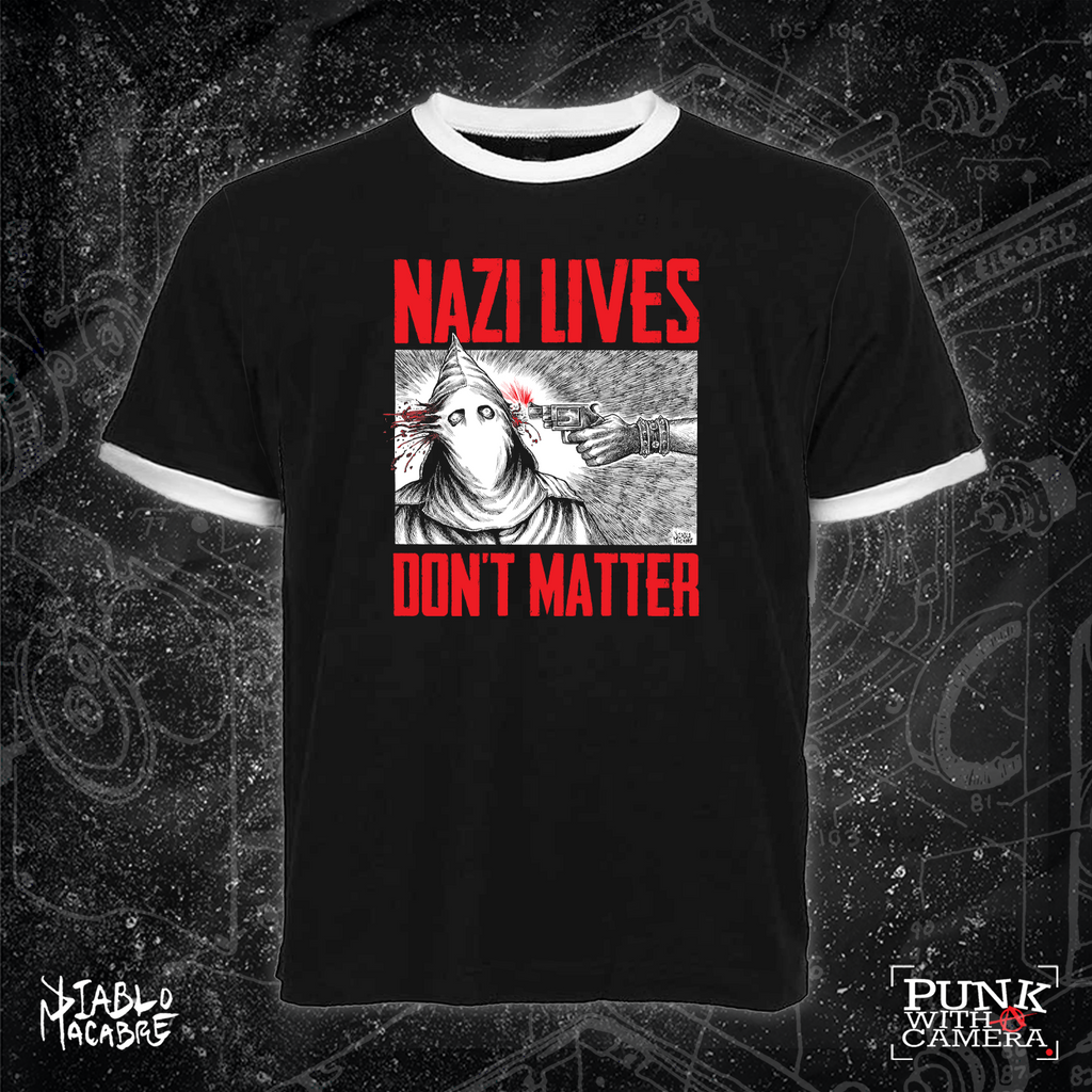 Nazi Lives Don't Matter - Red Two Color Version - Diablo Macabre
