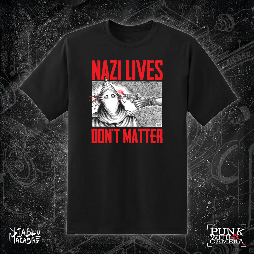 Nazi Lives Don't Matter - Red Two Color Version - Diablo Macabre