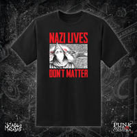 Nazi Lives Don't Matter - Red Two Color Version - Diablo Macabre