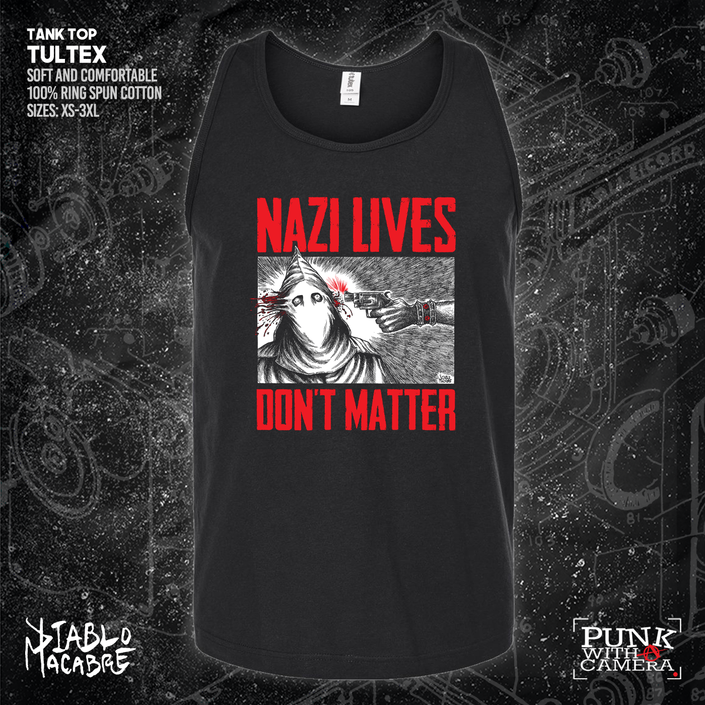 Nazi Lives Don't Matter - Gun - Diablo Macabre