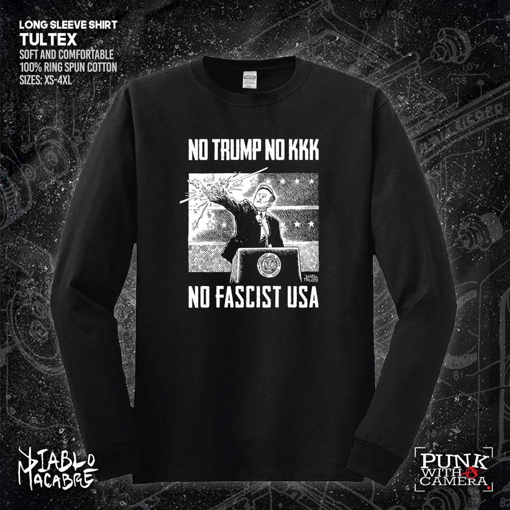 No Trump, No KKK, No Fascist USA - Diablo Macabre