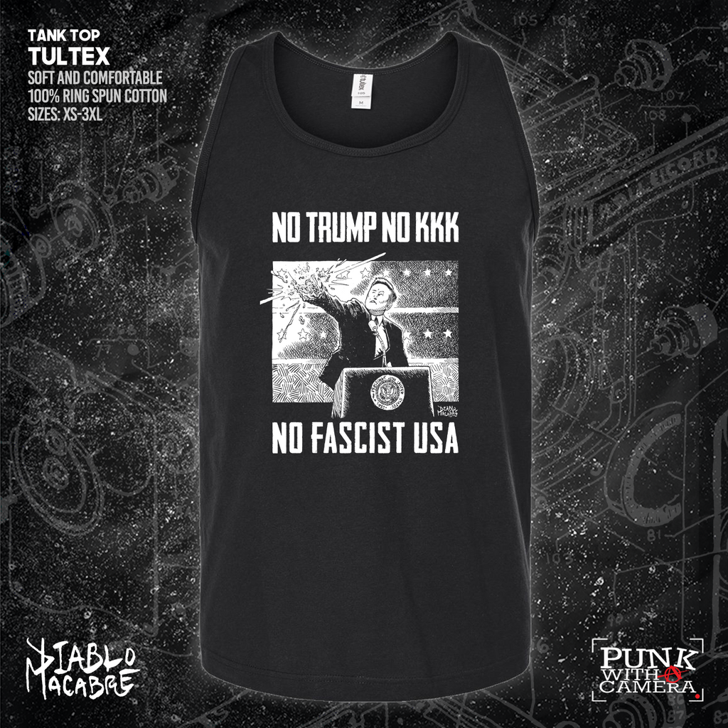 No Trump, No KKK, No Fascist USA - Diablo Macabre