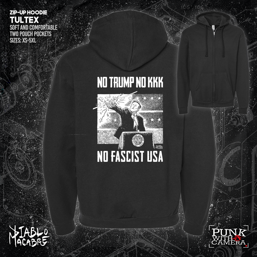 No Trump, No KKK, No Fascist USA - Diablo Macabre