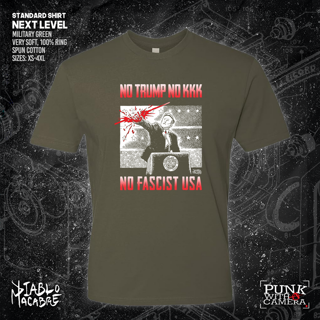 No Trump, No KKK, No Fascist USA - Diablo Macabre