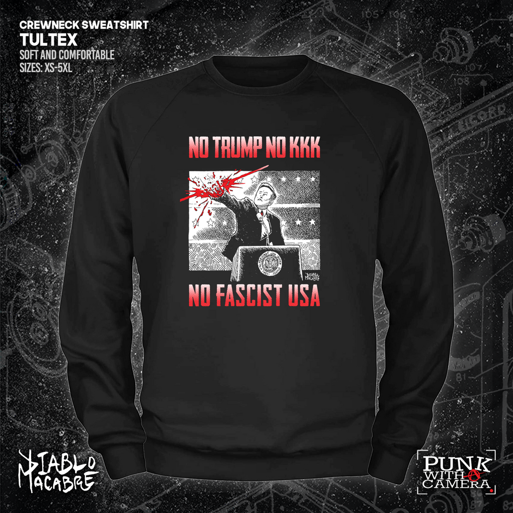 No Trump, No KKK, No Fascist USA - Diablo Macabre