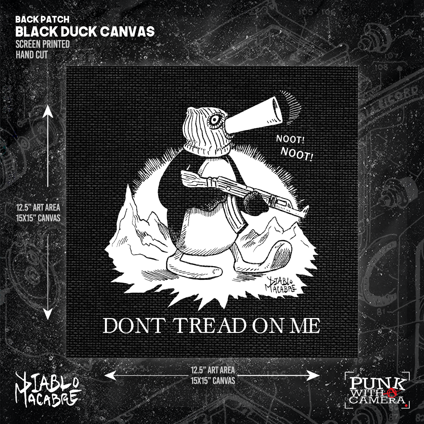Noot Noot Don't Tread On Me - Backpatch