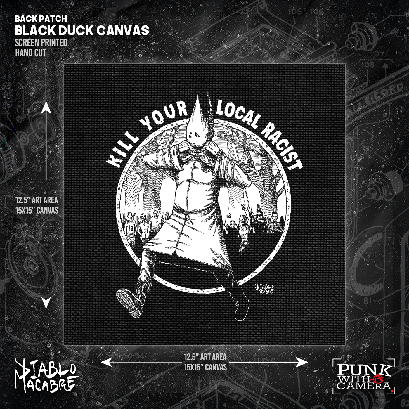 Kill Your Local Racist - Backpatch