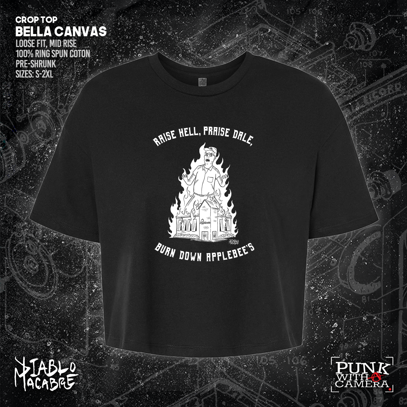 Raise Hell, Praise Dale, Burn Down Applebee's - Diablo Macabre