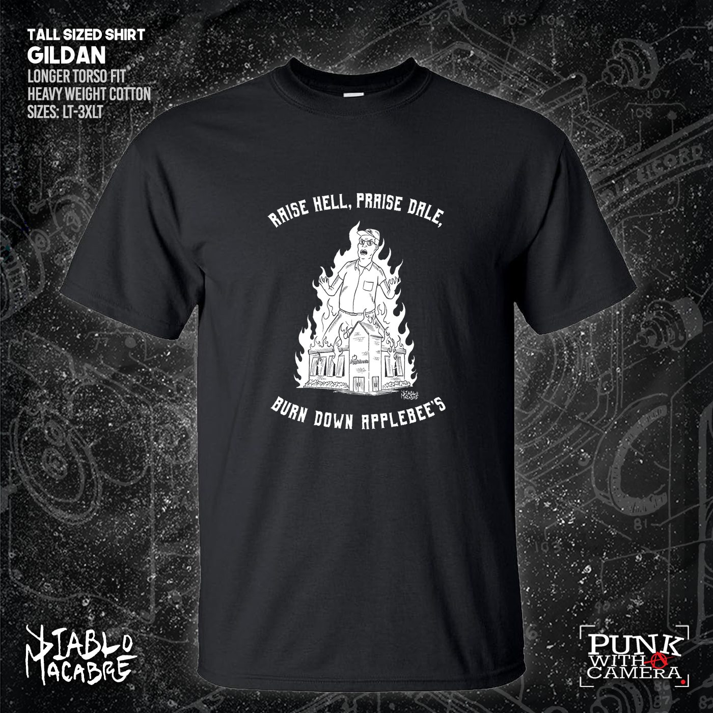 Raise Hell, Praise Dale, Burn Down Applebee's - Diablo Macabre