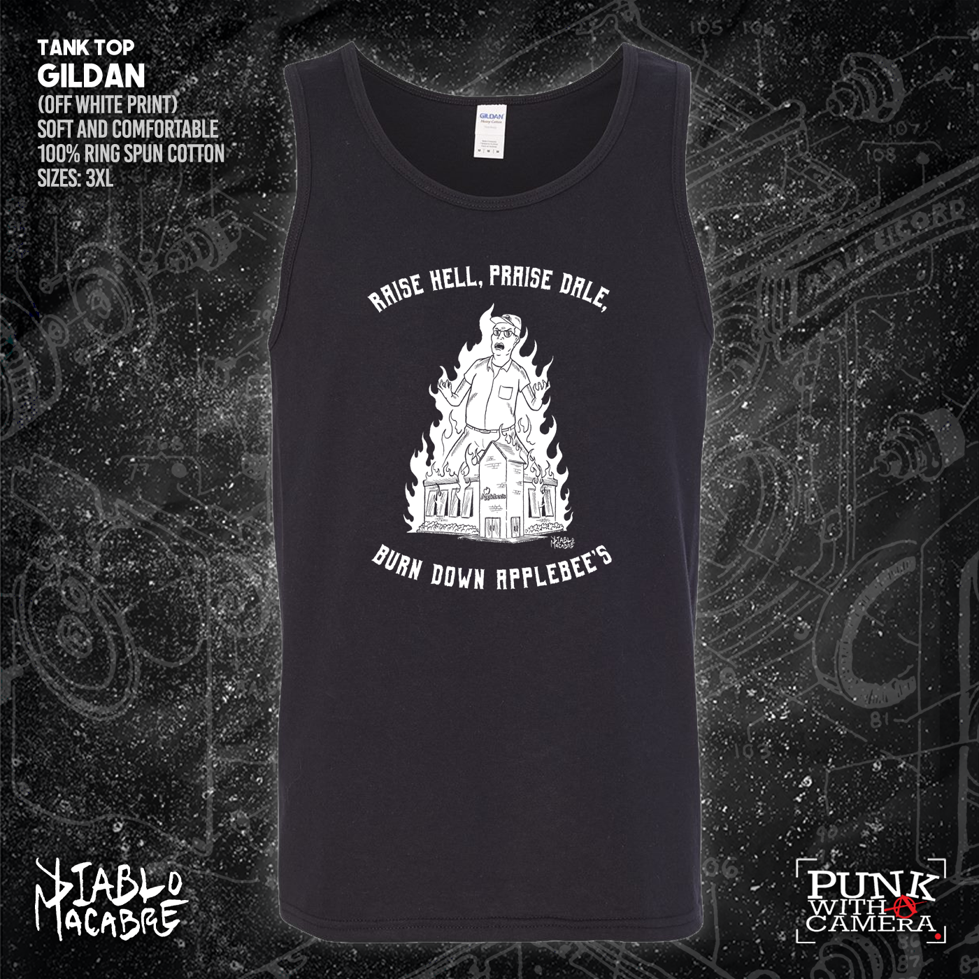 Raise Hell, Praise Dale, Burn Down Applebee's - Diablo Macabre