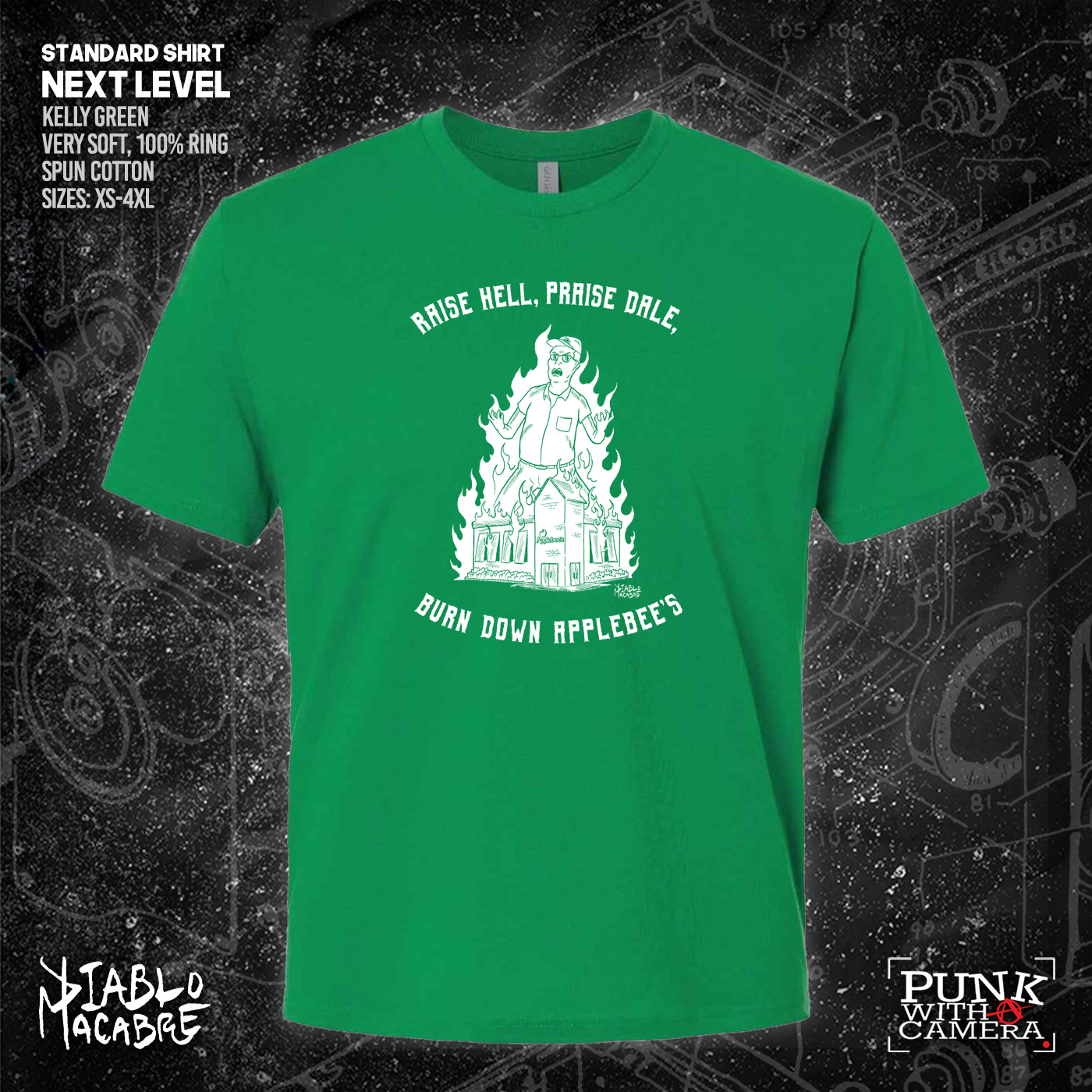 Raise Hell, Praise Dale, Burn Down Applebee's - Diablo Macabre