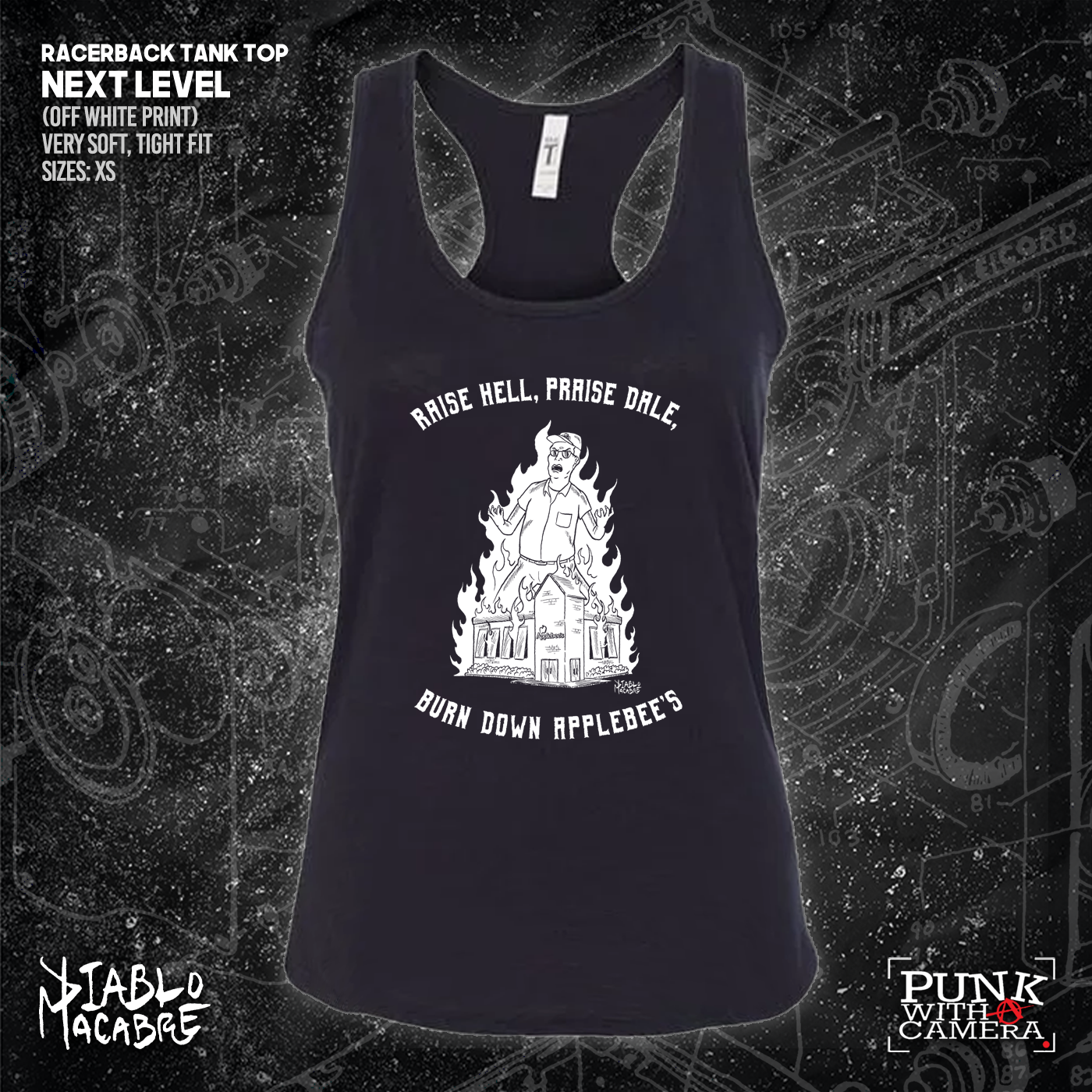 Raise Hell, Praise Dale, Burn Down Applebee's - Diablo Macabre