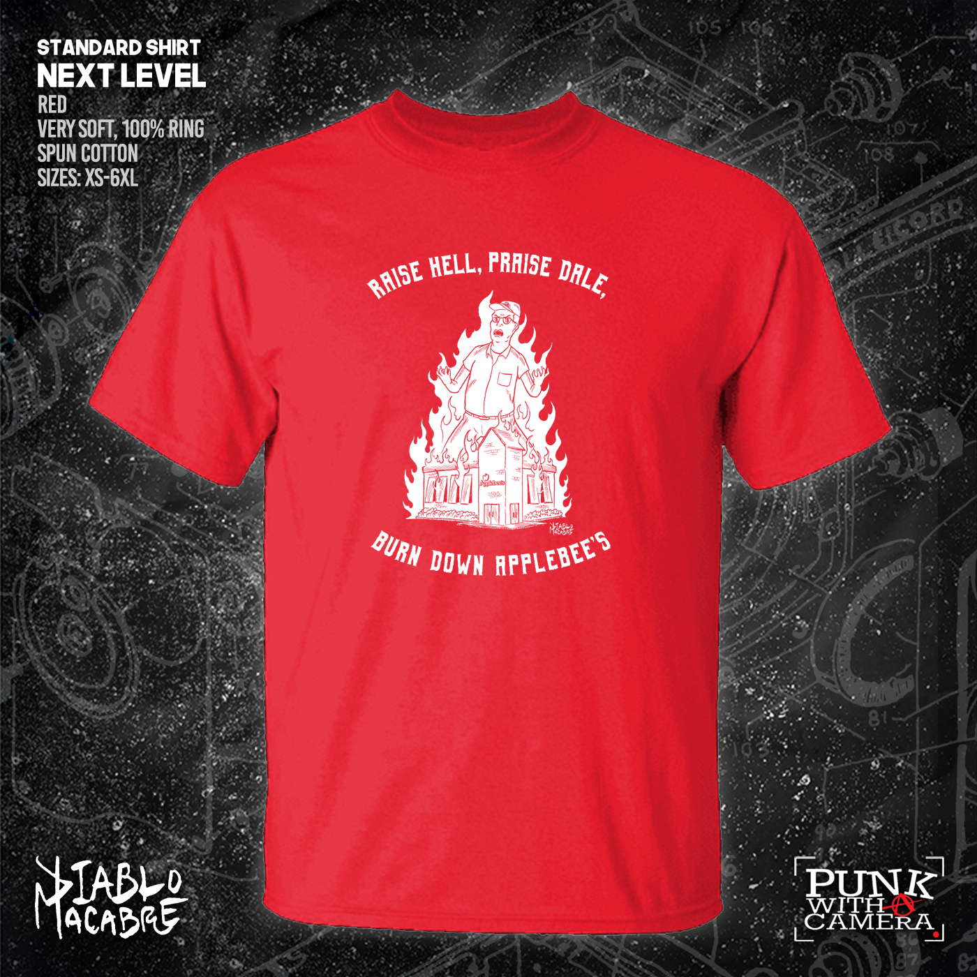 Raise Hell, Praise Dale, Burn Down Applebee's - Diablo Macabre