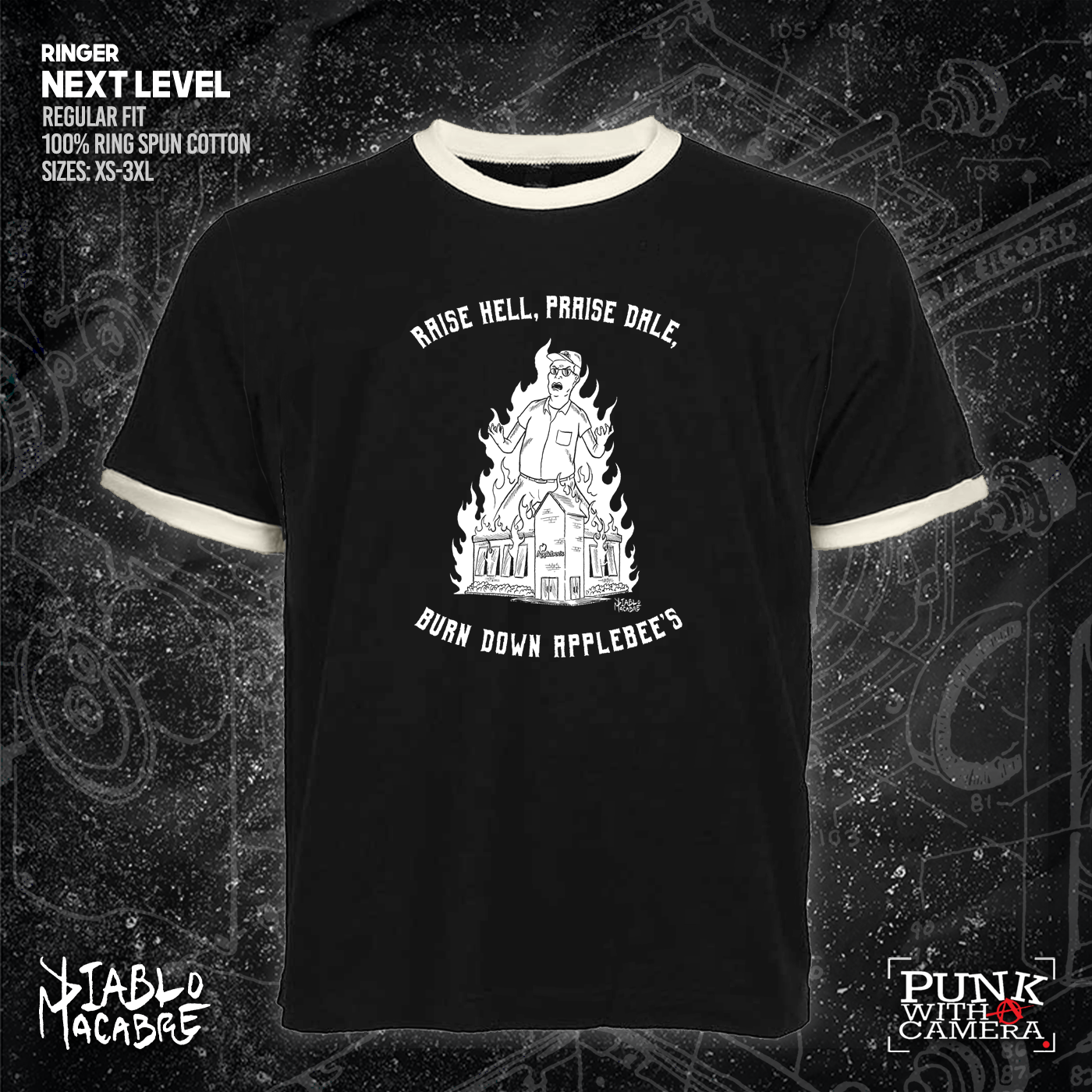 Raise Hell, Praise Dale, Burn Down Applebee's - Diablo Macabre