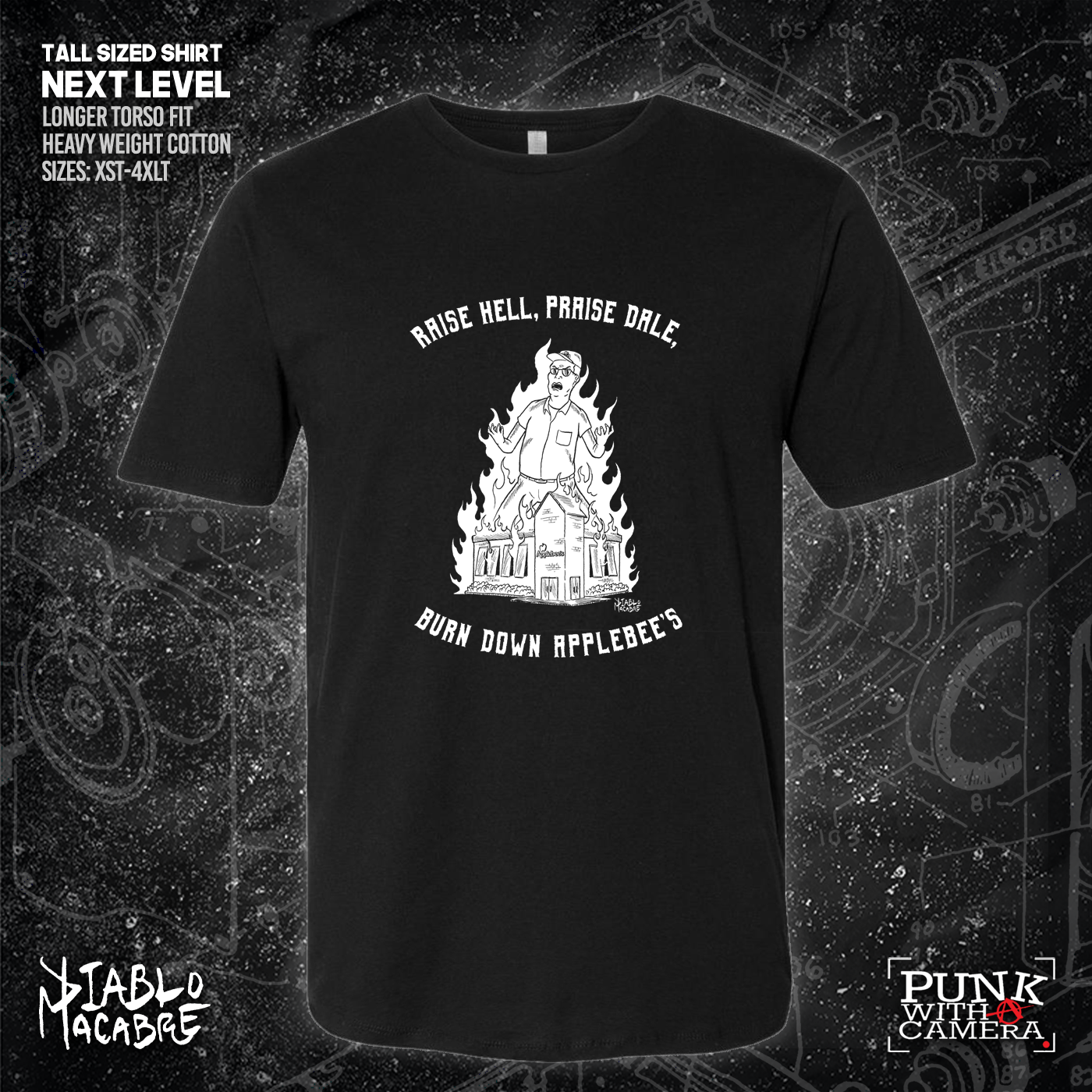 Raise Hell, Praise Dale, Burn Down Applebee's - Diablo Macabre