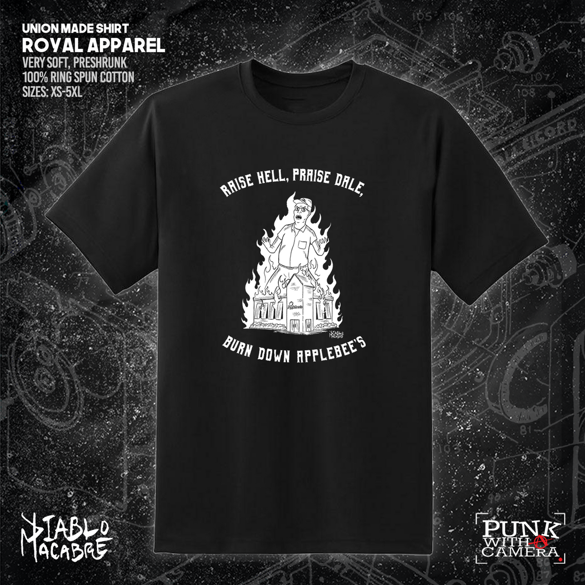Raise Hell, Praise Dale, Burn Down Applebee's - Diablo Macabre