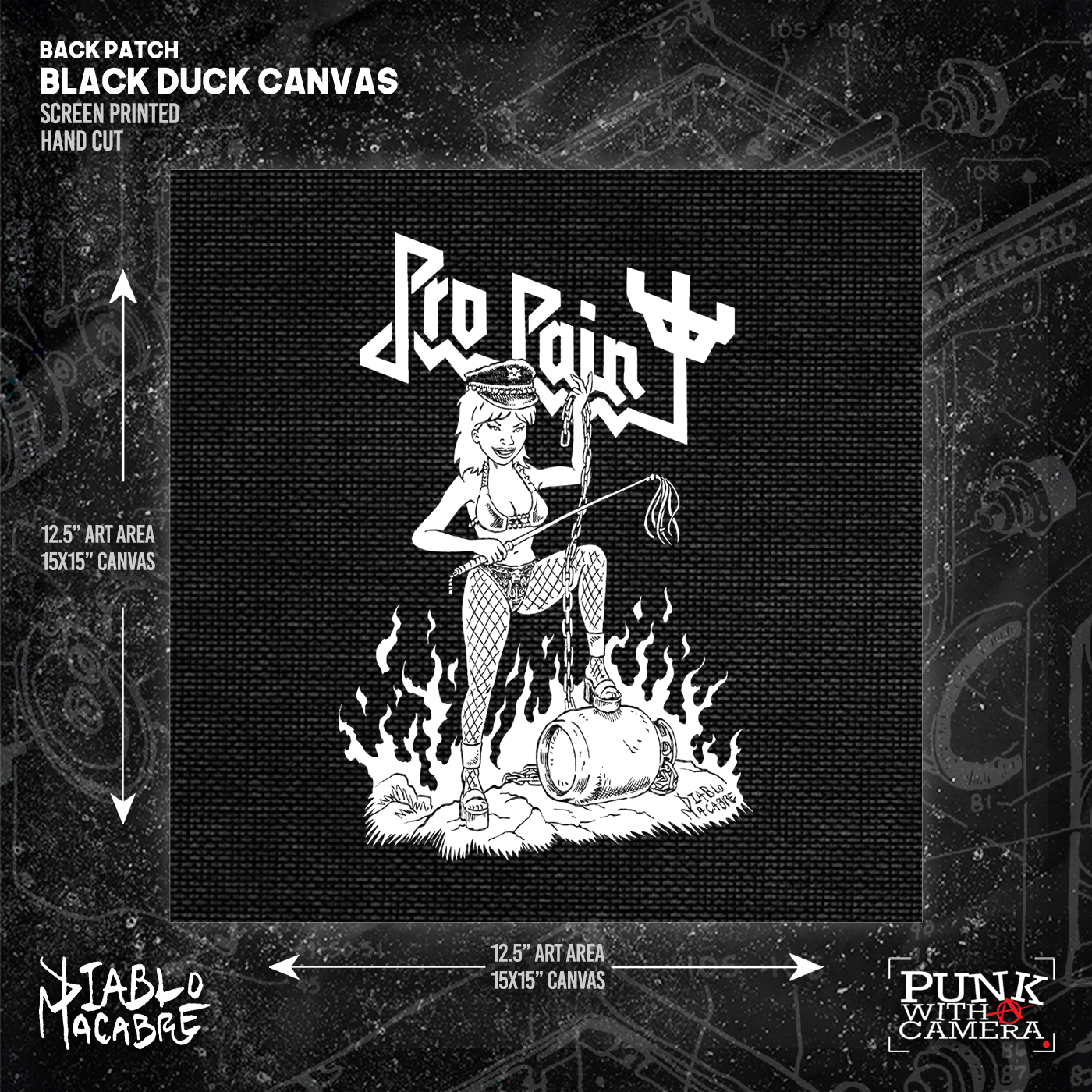 Pro Pain - Backpatch