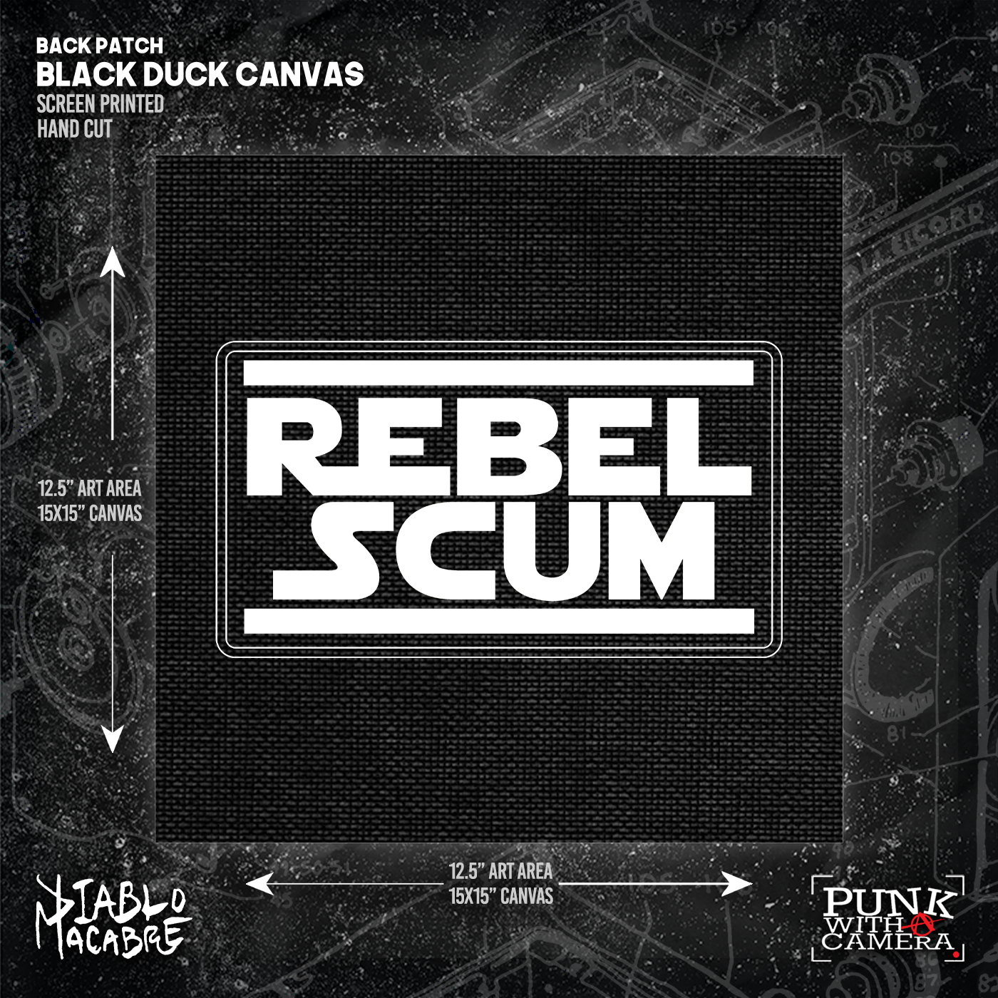 Rebel Scum - Backpatch