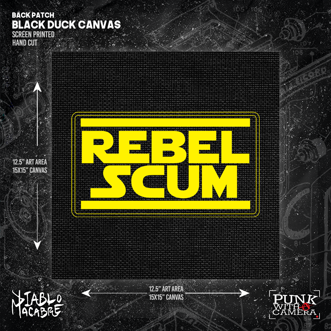 Rebel Scum - Backpatch
