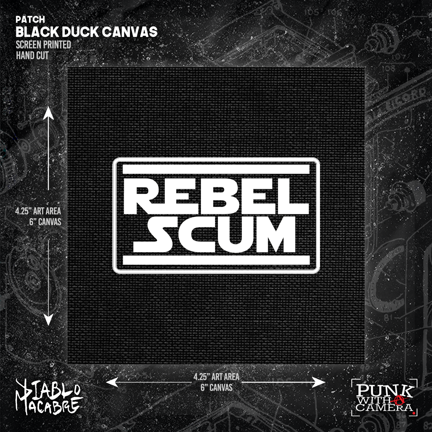 Rebel Scum - Patches (6x6)