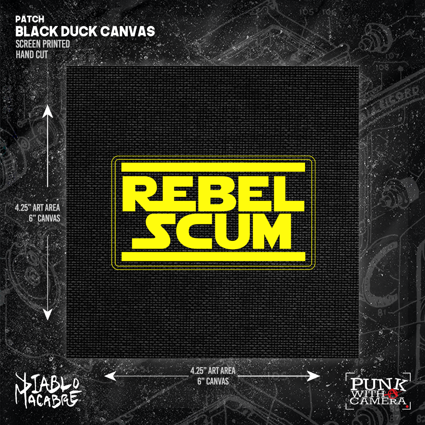 Rebel Scum - Patches (6x6)