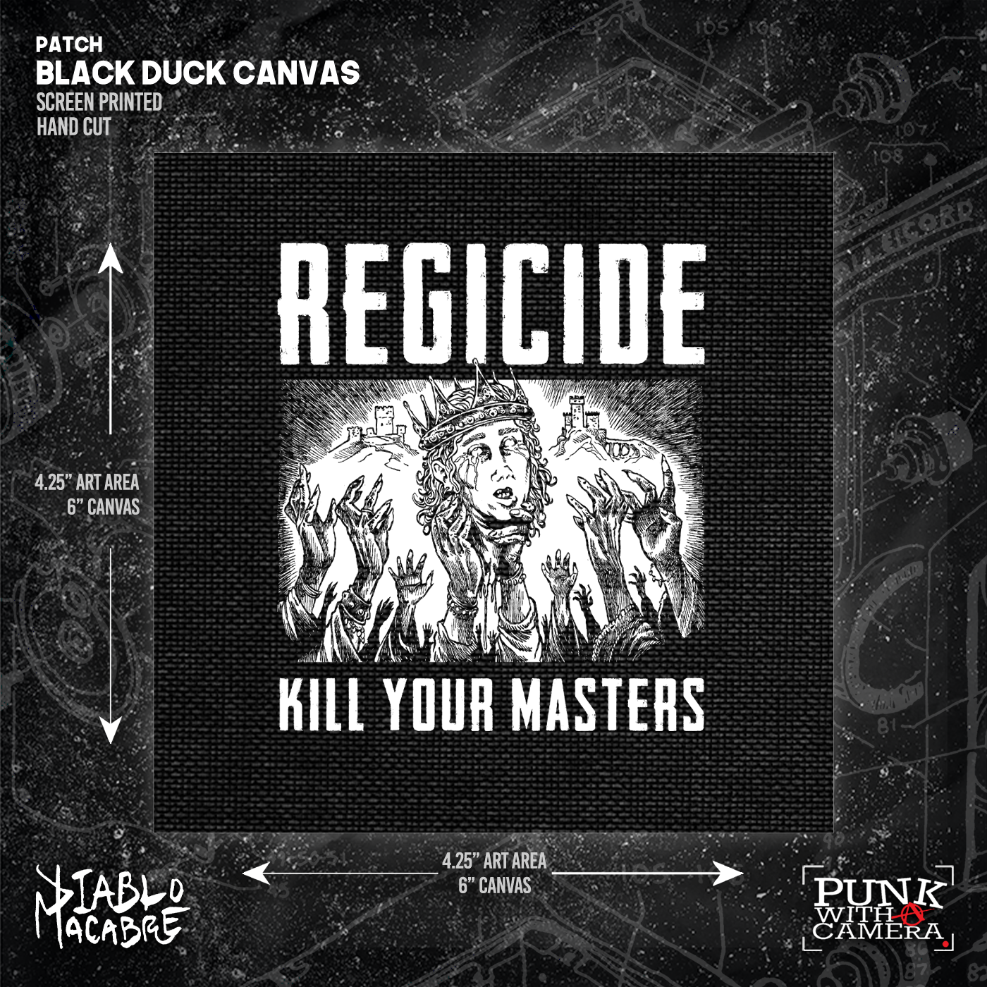 Regicide Kill Your Masters - Patch (6x6)