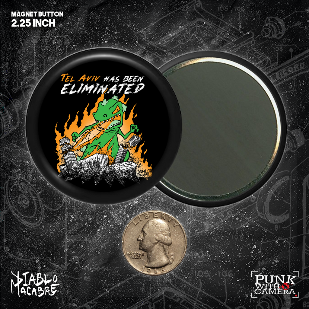Tel Aviv has been Eliminated - Button (1.5 & 2.25 Inch)