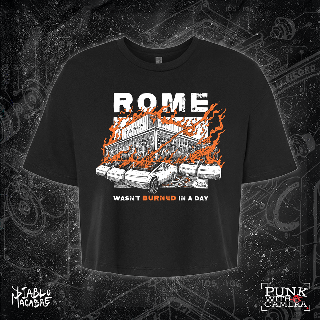 Rome Wasn't Burnt In A Day - Two Color Version - Diablo Macabre