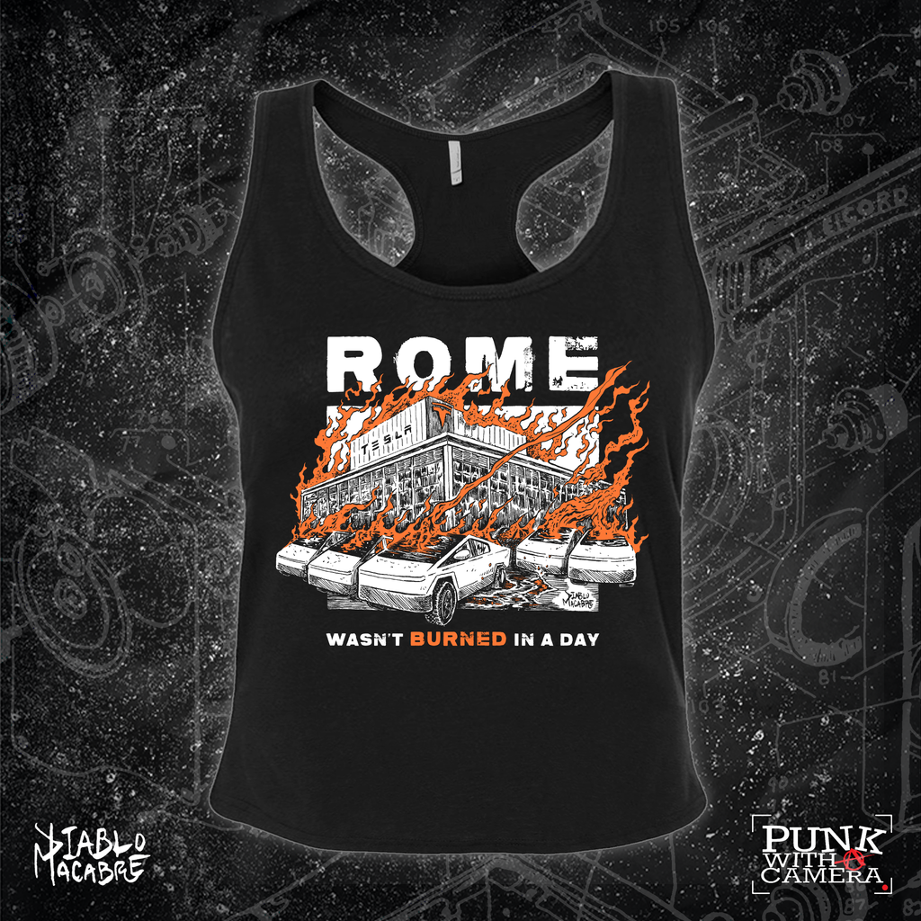 Rome Wasn't Burnt In A Day - Two Color Version - Diablo Macabre